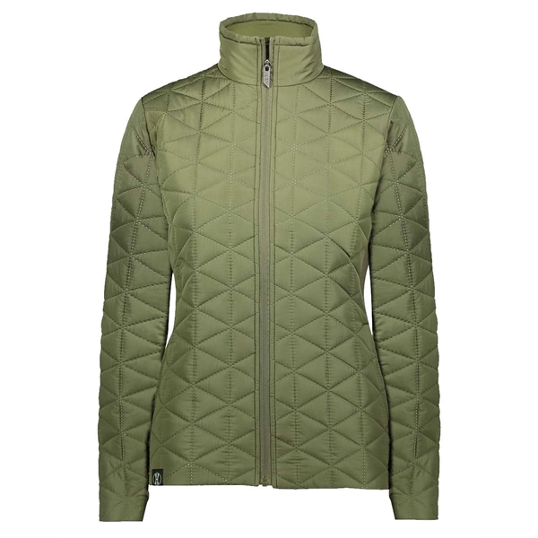 Holloway Women's Repreve® Eco Quilted Jacket - Holloway Women's Repreve® Eco Quilted Jacket - Image 8 of 12