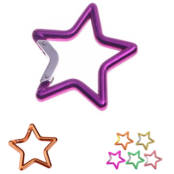 Star Shaped Carabiner Hook - Star Shaped Carabiner Hook - Image 0 of 1