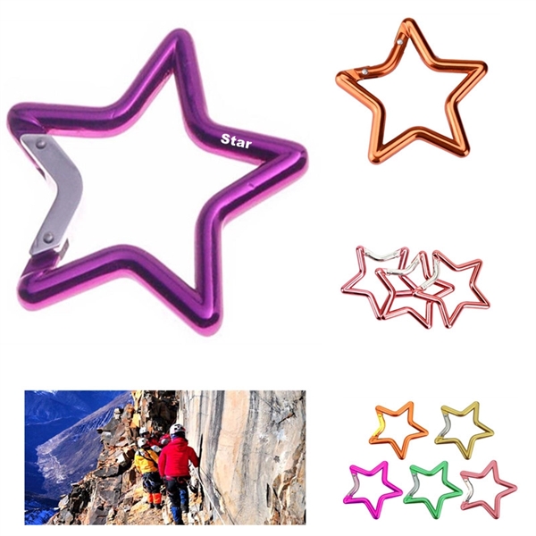 Star Shaped Carabiner Hook - Star Shaped Carabiner Hook - Image 1 of 1