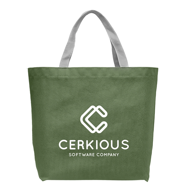 Julian RPET - Recycled Non-Woven Shopping Tote Bag - Julian RPET - Recycled Non-Woven Shopping Tote Bag - Image 2 of 5