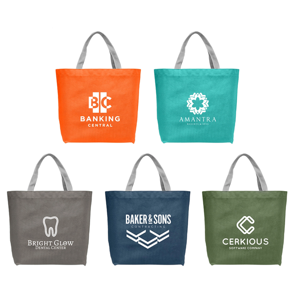 Julian RPET - Recycled Non-Woven Shopping Tote Bag - Julian RPET - Recycled Non-Woven Shopping Tote Bag - Image 0 of 5