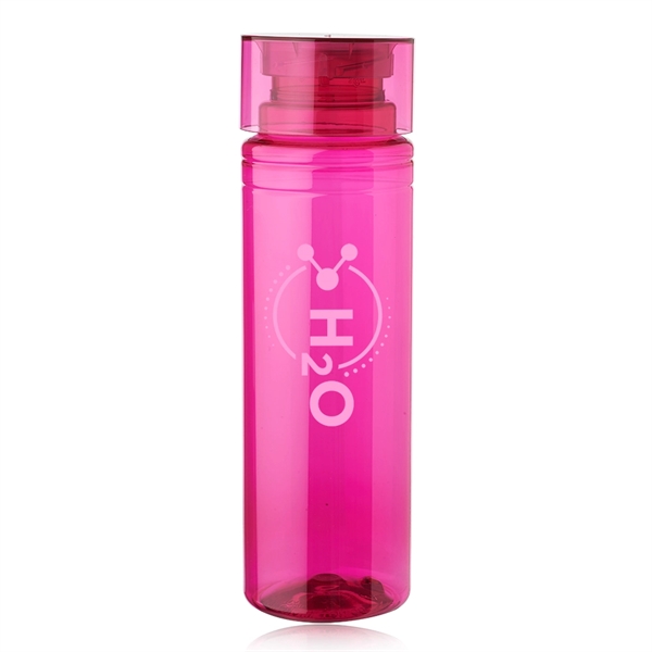 30 oz. Atlantic Cylindrical Plastic Water Bottle - 30 oz. Atlantic Cylindrical Plastic Water Bottle - Image 5 of 14