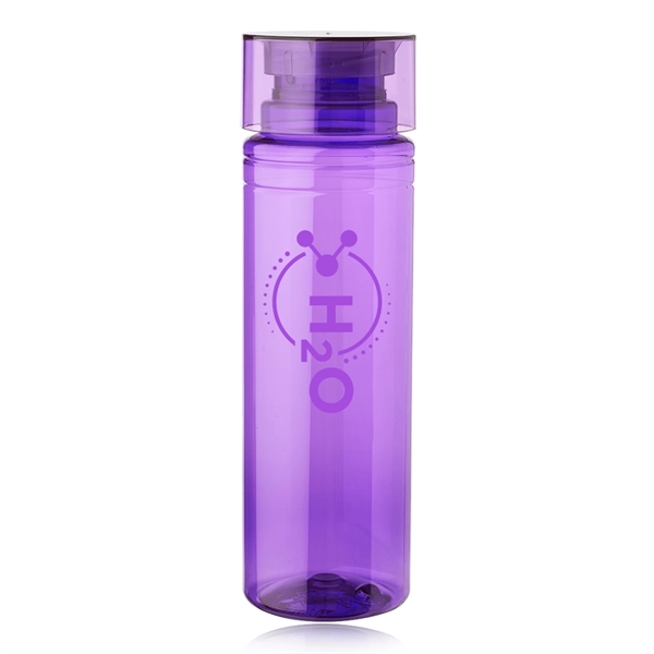 30 oz. Atlantic Cylindrical Plastic Water Bottle - 30 oz. Atlantic Cylindrical Plastic Water Bottle - Image 7 of 14