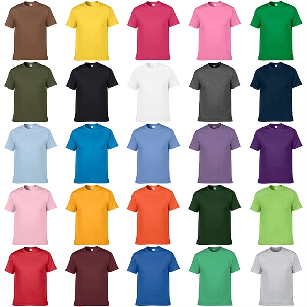 Men's Cotton T-Shirt - Men's Cotton T-Shirt - Image 1 of 2