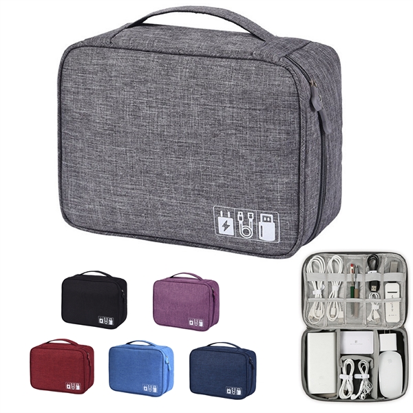 Multipurpose Travel Cable Organizer Electronic Accessories - Multipurpose Travel Cable Organizer Electronic Accessories - Image 0 of 1