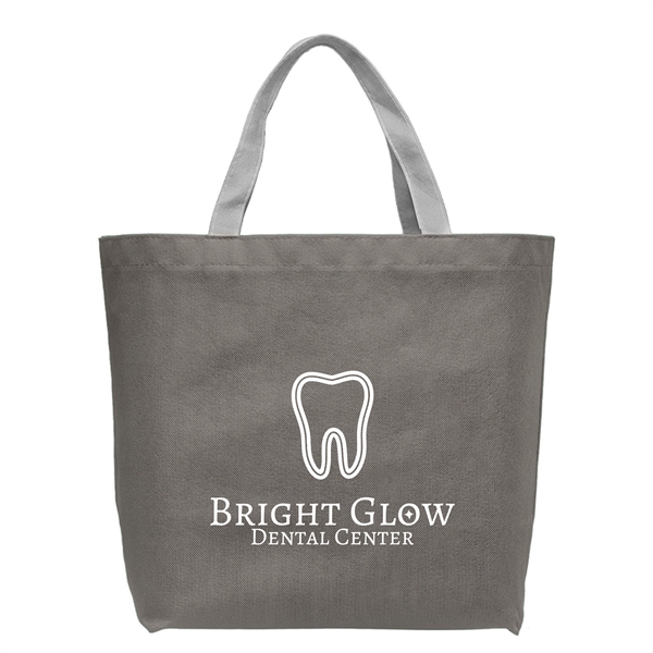 Custom Julian RPET - Recycled Non-Woven Shopping Tote Bag