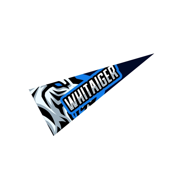 8" x 18" Pennant - 8" x 18" Pennant - Image 0 of 2