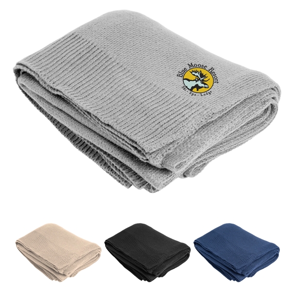 Sinclair Soft Knit Throw Blanket - Sinclair Soft Knit Throw Blanket - Image 0 of 8
