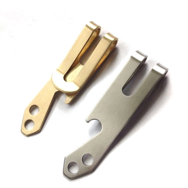 Money Clip with Bottle opener - Money Clip with Bottle opener - Image 1 of 1