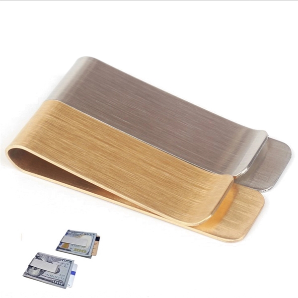 Stainless Steel Money Clip - Stainless Steel Money Clip - Image 1 of 1