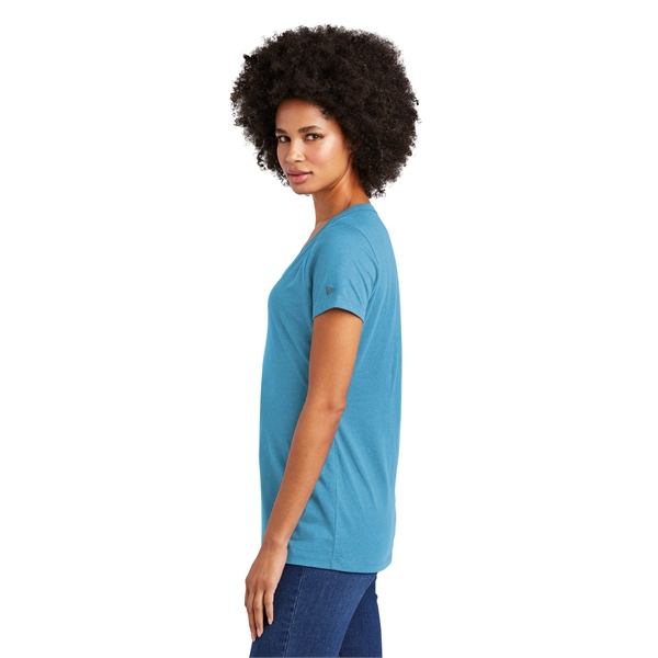 New Era Women's Heritage Blend V-Neck Tee. - New Era Women's Heritage Blend V-Neck Tee. - Image 47 of 76