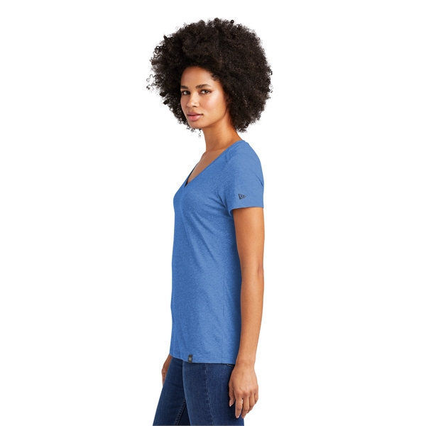 New Era Women's Heritage Blend V-Neck Tee. - New Era Women's Heritage Blend V-Neck Tee. - Image 52 of 76