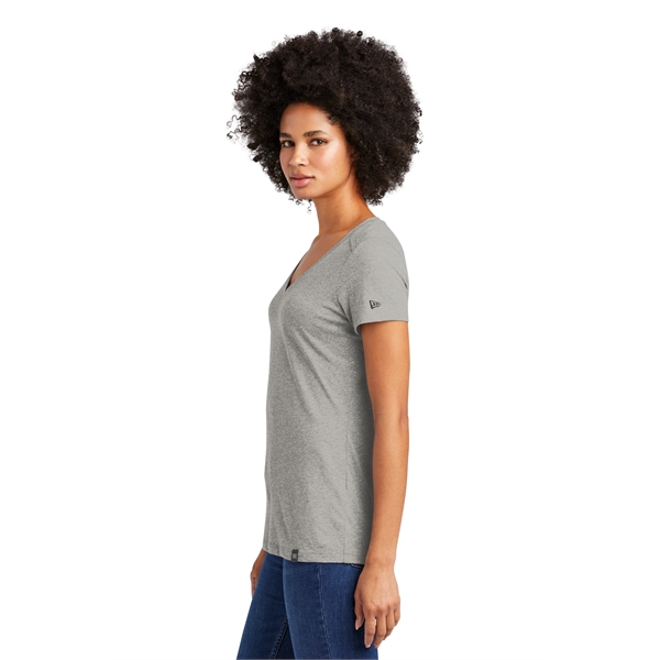 New Era Women's Heritage Blend V-Neck Tee. - New Era Women's Heritage Blend V-Neck Tee. - Image 54 of 76