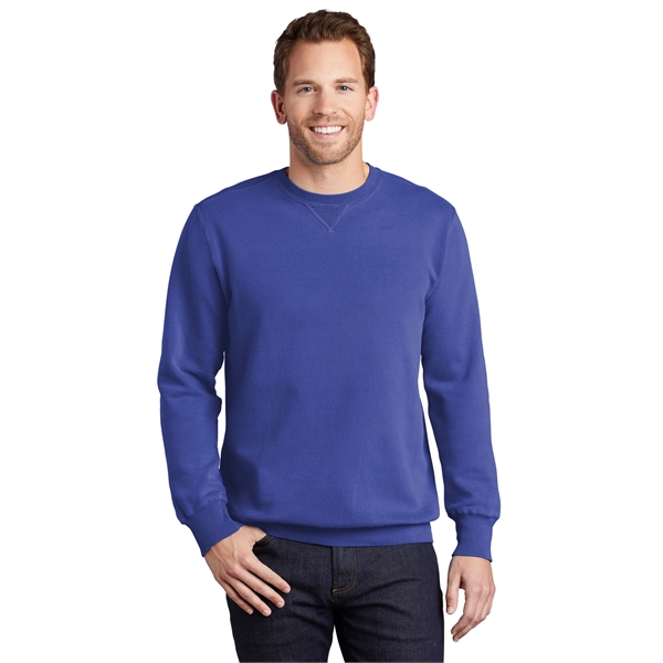 Port & Company Beach Wash Garment-Dyed Crewneck Sweatshirt - Port & Company Beach Wash Garment-Dyed Crewneck Sweatshirt - Image 51 of 90