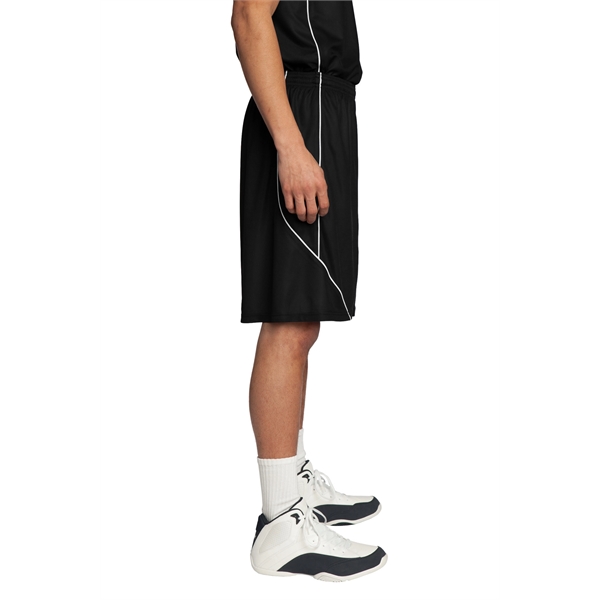 Sport-Tek PosiCharge Mesh Reversible Spliced Short. - Sport-Tek PosiCharge Mesh Reversible Spliced Short. - Image 25 of 31