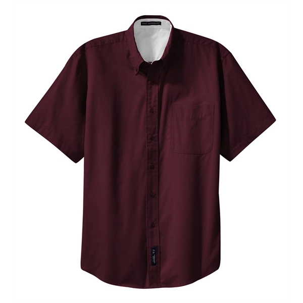 Port Authority Tall Short Sleeve Easy Care Shirt. - Port Authority Tall Short Sleeve Easy Care Shirt. - Image 81 of 149