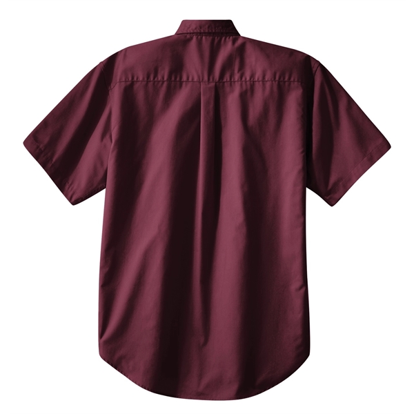 Port Authority Tall Short Sleeve Easy Care Shirt. - Port Authority Tall Short Sleeve Easy Care Shirt. - Image 82 of 149