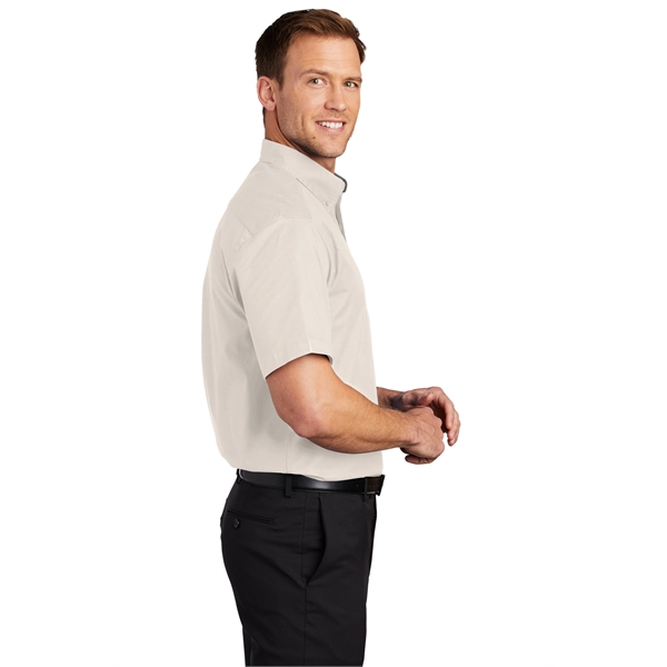 Port Authority Tall Short Sleeve Easy Care Shirt. - Port Authority Tall Short Sleeve Easy Care Shirt. - Image 94 of 149