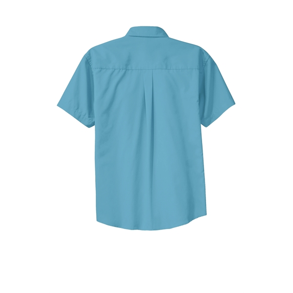 Port Authority Tall Short Sleeve Easy Care Shirt. - Port Authority Tall Short Sleeve Easy Care Shirt. - Image 98 of 149