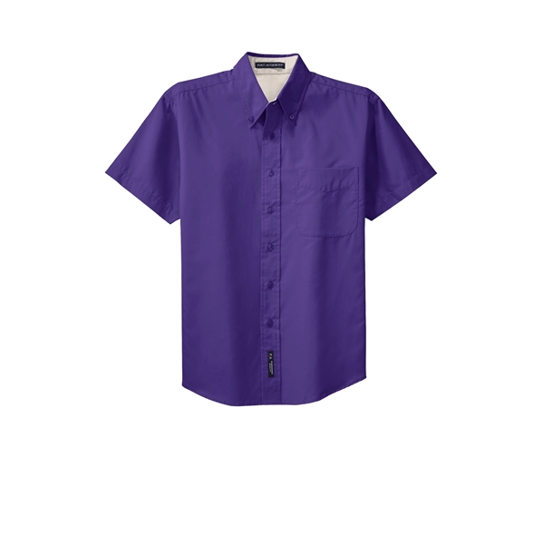 Port Authority Tall Short Sleeve Easy Care Shirt. - Port Authority Tall Short Sleeve Easy Care Shirt. - Image 103 of 149