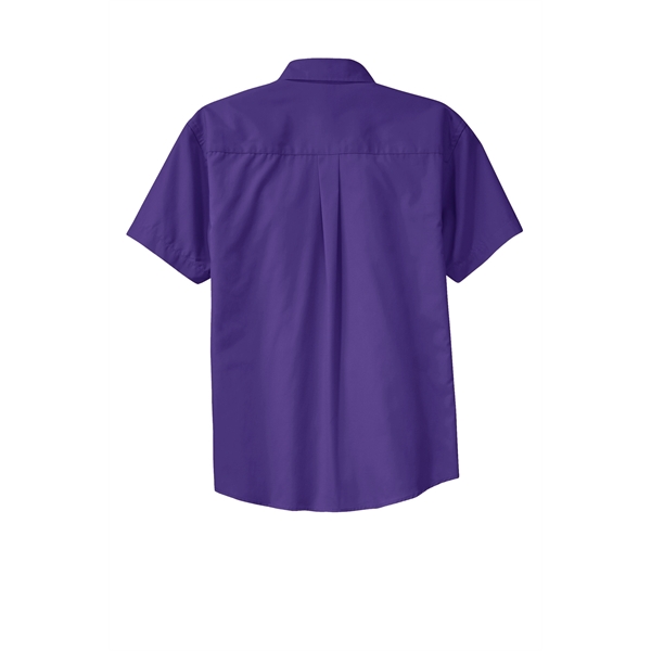 Port Authority Tall Short Sleeve Easy Care Shirt. - Port Authority Tall Short Sleeve Easy Care Shirt. - Image 104 of 149