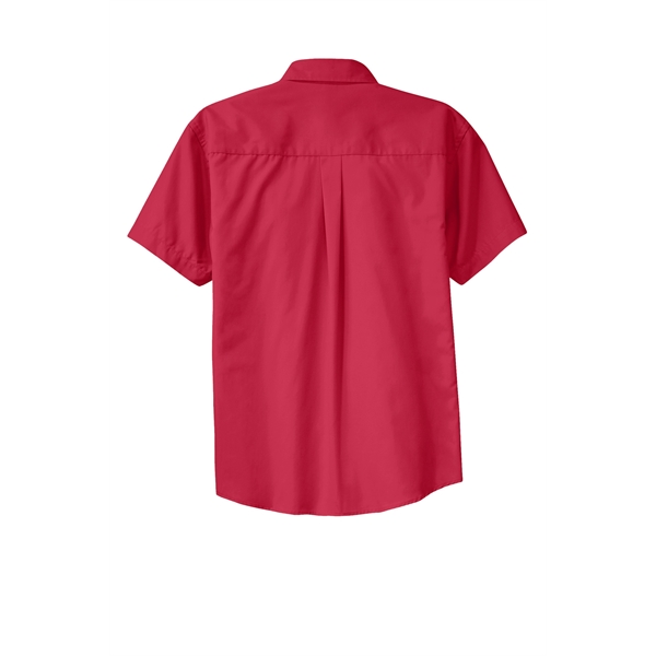 Port Authority Tall Short Sleeve Easy Care Shirt. - Port Authority Tall Short Sleeve Easy Care Shirt. - Image 106 of 149