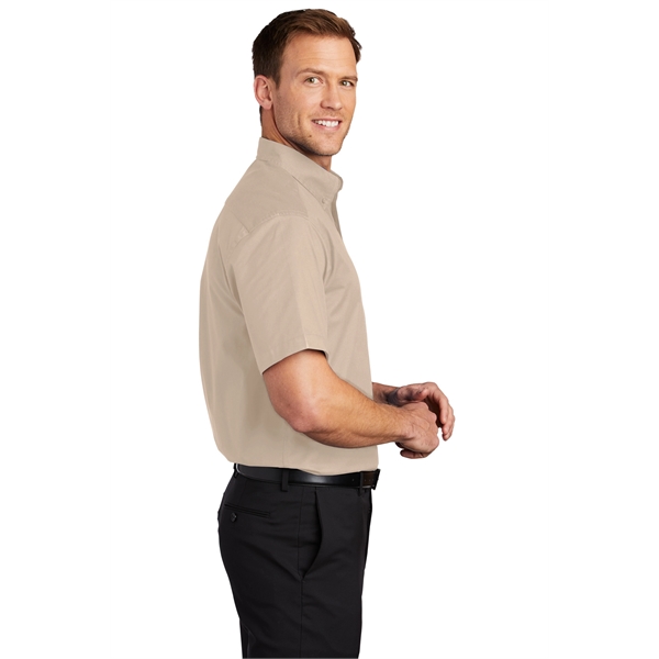 Port Authority Tall Short Sleeve Easy Care Shirt. - Port Authority Tall Short Sleeve Easy Care Shirt. - Image 114 of 149