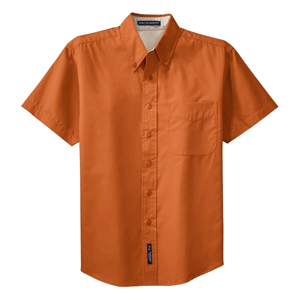 Port Authority Tall Short Sleeve Easy Care Shirt. - Port Authority Tall Short Sleeve Easy Care Shirt. - Image 119 of 149