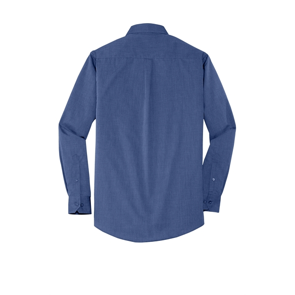 Port Authority Tall Crosshatch Easy Care Shirt. - Port Authority Tall Crosshatch Easy Care Shirt. - Image 28 of 39