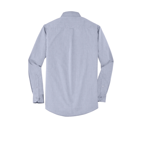 Port Authority Tall Crosshatch Easy Care Shirt. - Port Authority Tall Crosshatch Easy Care Shirt. - Image 30 of 39