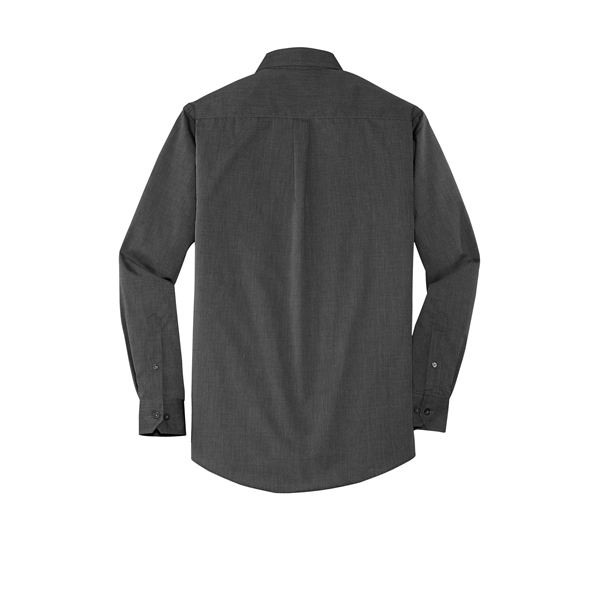 Port Authority Tall Crosshatch Easy Care Shirt. - Port Authority Tall Crosshatch Easy Care Shirt. - Image 32 of 39