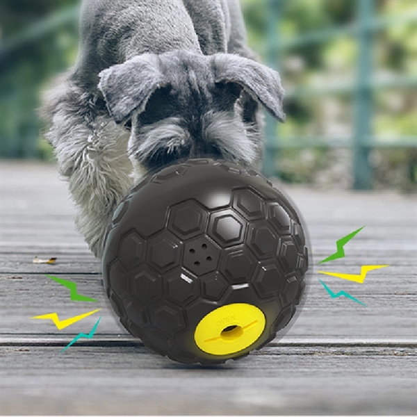 Dog Toy Puppy Giggle Ball With Food Leakage - Dog Toy Puppy Giggle Ball With Food Leakage - Image 3 of 3