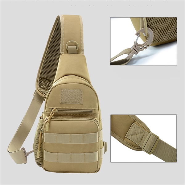 Tactical Military Sling Bag - Tactical Military Sling Bag - Image 2 of 12