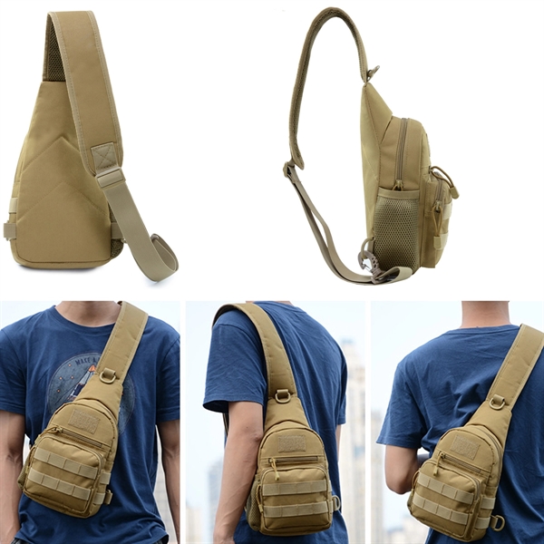 Tactical Military Sling Bag - Tactical Military Sling Bag - Image 7 of 12