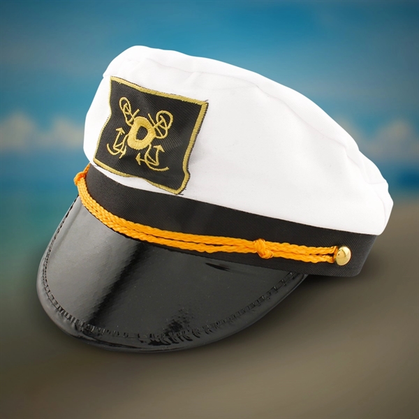 White Yacht Caps - White Yacht Caps - Image 0 of 2