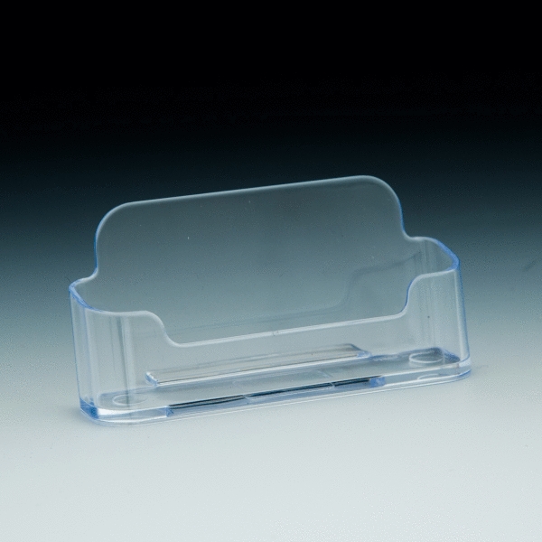 Clear Slanted Gift or Business Card Holder - Clear Slanted Gift or Business Card Holder - Image 0 of 1