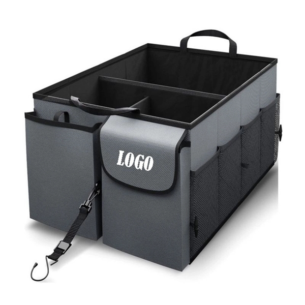 Collapsible Auto Car Trunk Organizer - Collapsible Auto Car Trunk Organizer - Image 0 of 5