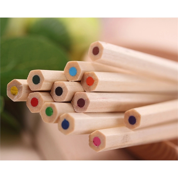 12 Colored Pencils in Tube - 12 Colored Pencils in Tube - Image 2 of 3