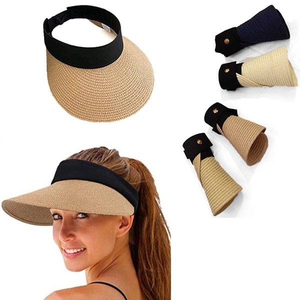 Straw Sun Visor - Straw Sun Visor - Image 0 of 1