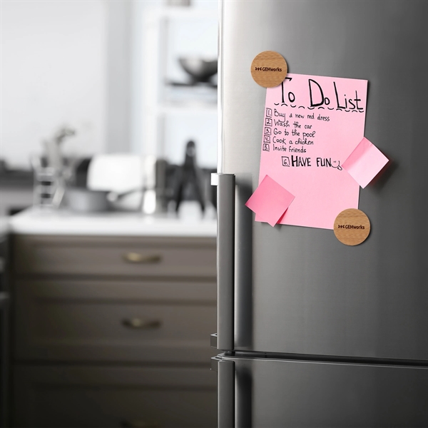 Bamboo Magnetic Bottle Opener - Bamboo Magnetic Bottle Opener - Image 2 of 2