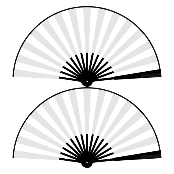 Foldable Fancy Hand Fan - Foldable Fancy Hand Fan - Image 2 of 6