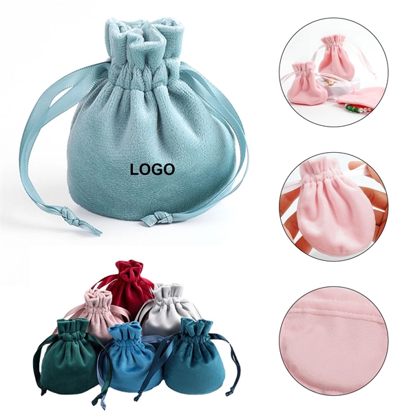 Soft Mini Velvet Jewelry Bag - Soft Mini Velvet Jewelry Bag - Image 0 of 1