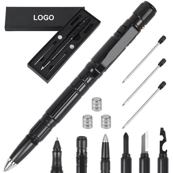 Multifunctional Tactical Pen Made Of Aluminum Alloy - Multifunctional Tactical Pen Made Of Aluminum Alloy - Image 0 of 1