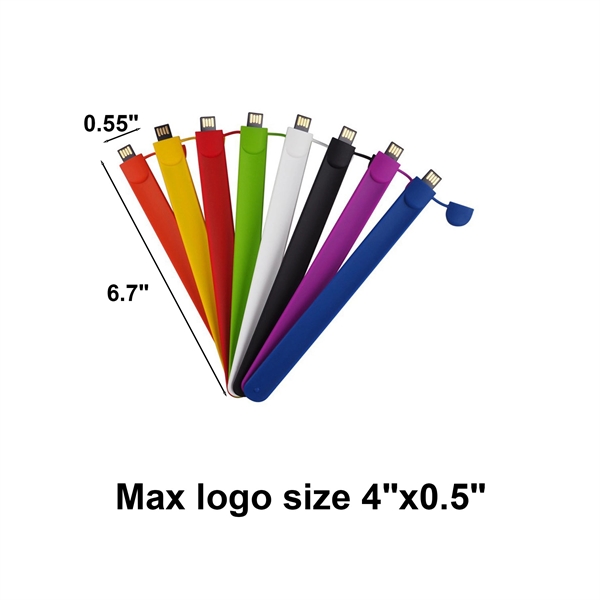 Slap Band USB Memory Drive 4GB - Slap Band USB Memory Drive 4GB - Image 1 of 1