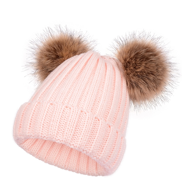 Warm Beanie Cap With Pom Pom - Warm Beanie Cap With Pom Pom - Image 2 of 13