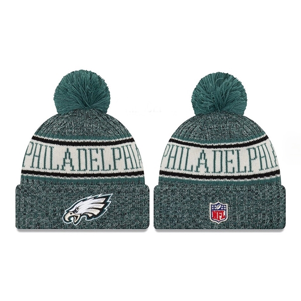 Winter Pom Knit Beanie Hat - Winter Pom Knit Beanie Hat - Image 8 of 13