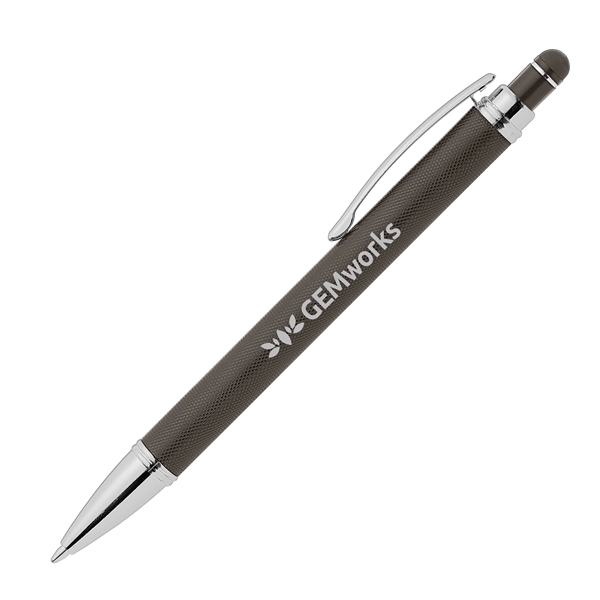 Phoenix Micro Knurl Pen w/ Stylus - Phoenix Micro Knurl Pen w/ Stylus - Image 2 of 3