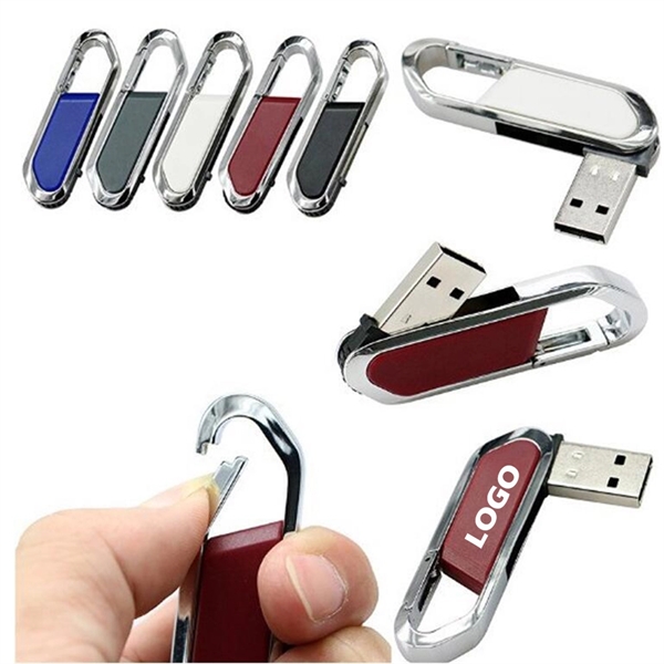 Swivel 2.0 USB Flash Drive Mountaineering Buckle - Swivel 2.0 USB Flash Drive Mountaineering Buckle - Image 0 of 2