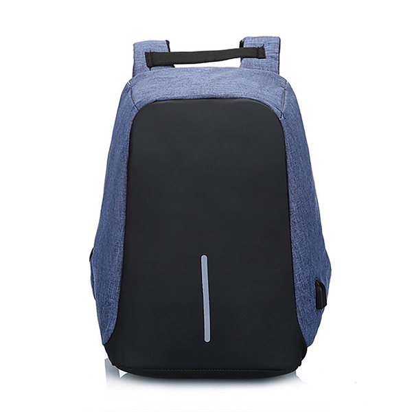 Water Resistant Large Laptop Backpack - Water Resistant Large Laptop Backpack - Image 4 of 5
