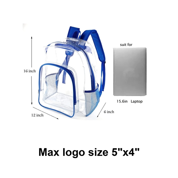 Clear Backpack - Clear Backpack - Image 1 of 5